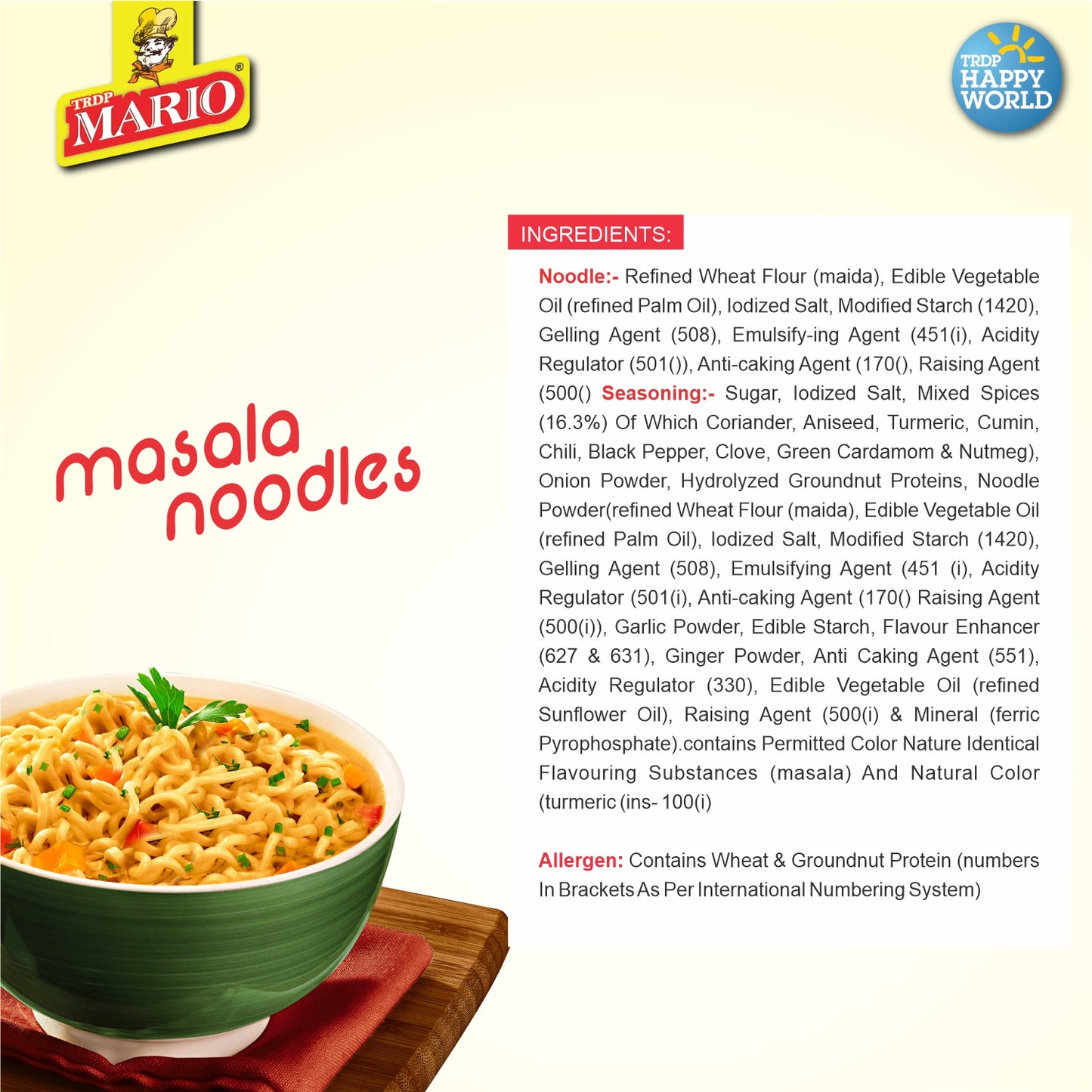 Mario Masala Noodles Pack of 2
