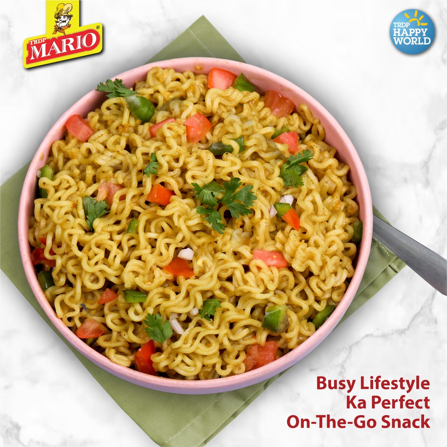 Mario Masala Noodles Pack of 2